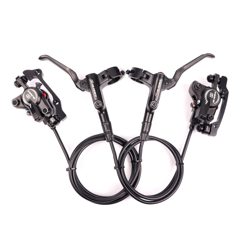 Mountain Bike Hydraulic Disc Brake MTB Line Pull Hydraulic Disc Brake Caliper Front and Rear Set