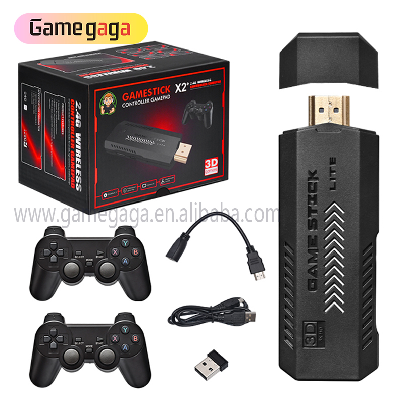 X2 GD10 Plus Game Stick 4K 30000 игры HD мини консоли Ретро видео консоли