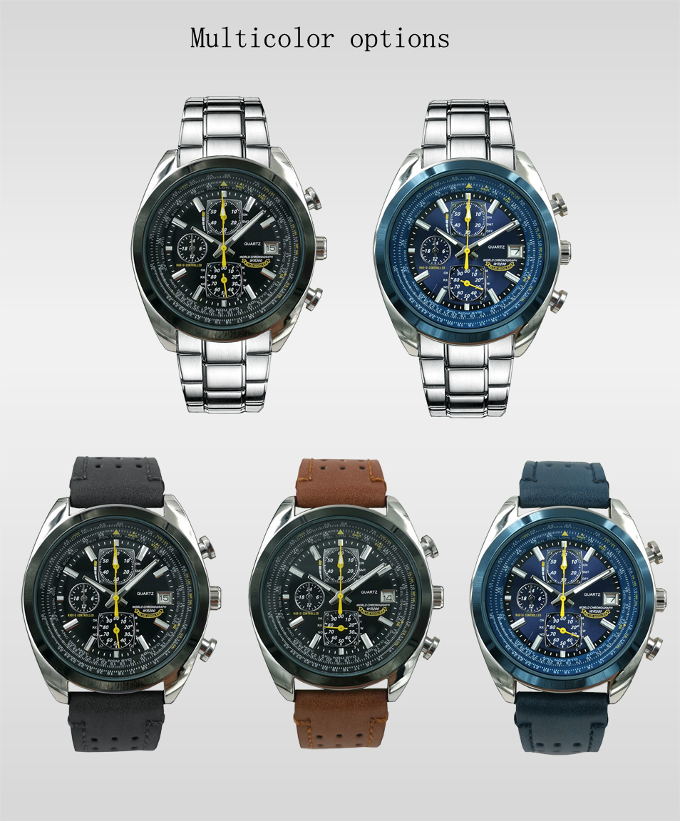 2022 Evermove popular fashion watch business style Men Watches Luxury Brand  for  Men Chronograph