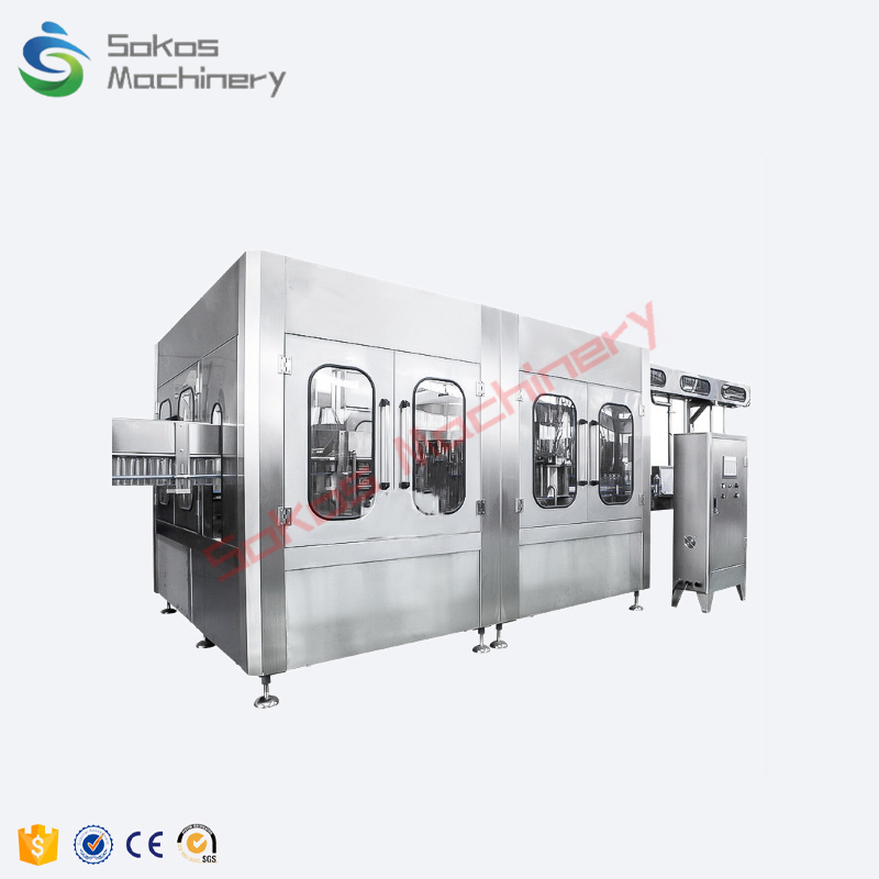 Fully automatic 350 ml 500 ml 750 ml milk filling packing machine For Milk Beverage Production Line