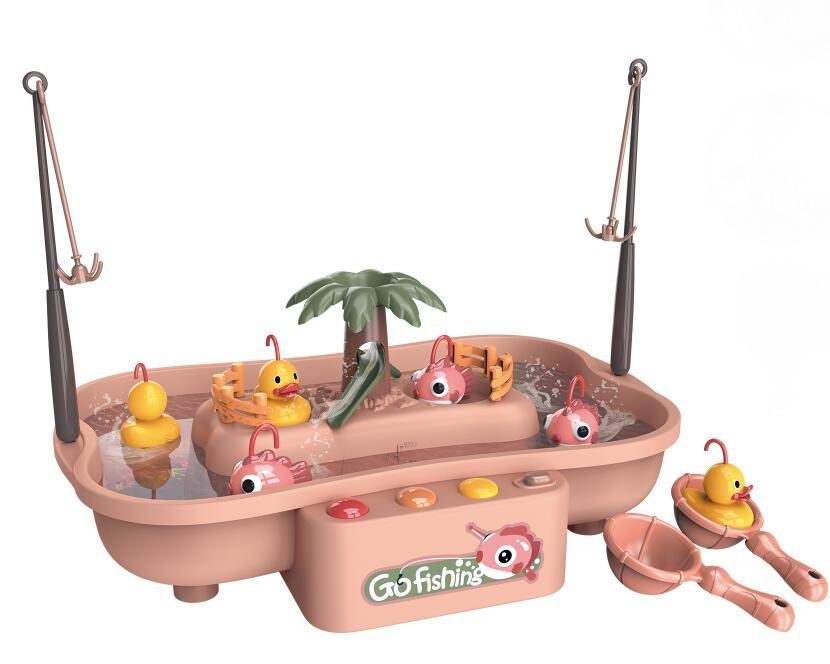 New Children Baby Educational Fishing Toys Set Game for Kids with Gifts Box