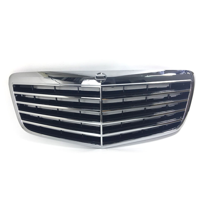 Хромированная решетка LC для Mercedes Benz W211, передний гриль для Benz w211 E CLASS 2007-2009