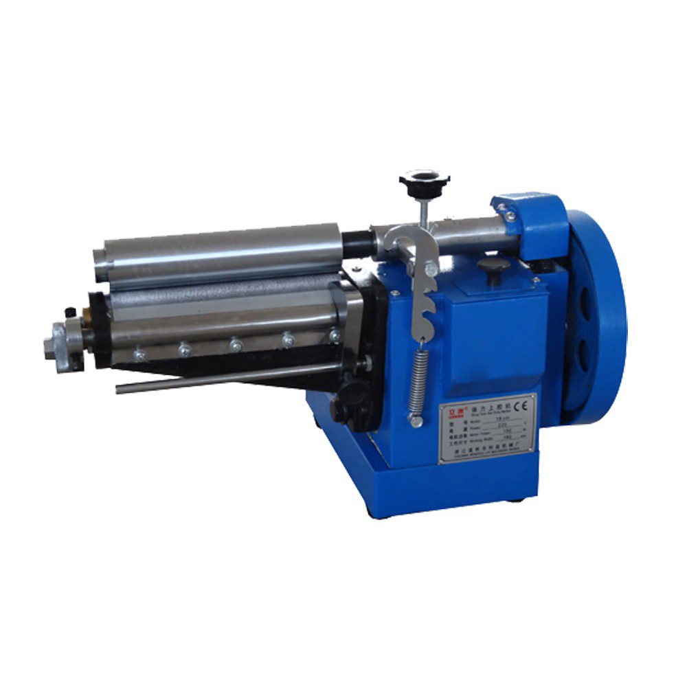 JY-LZ-18cm Strong Force Manual Paper shoes Gluing Machine for sale with high quality