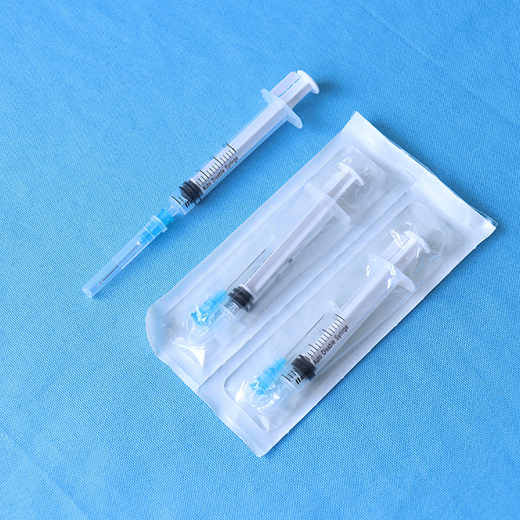 Wholesale 1ml 5ml 10ml 20ml Vaccine Injection Disposable Syringe with Needle