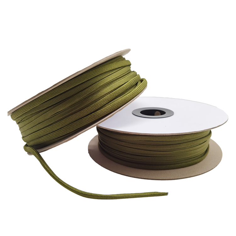 Hot Sale Cotton Braided Sleeve Braided Expandable Sleeving Cable High Coverage Rate And Resistant To Uv Radiation