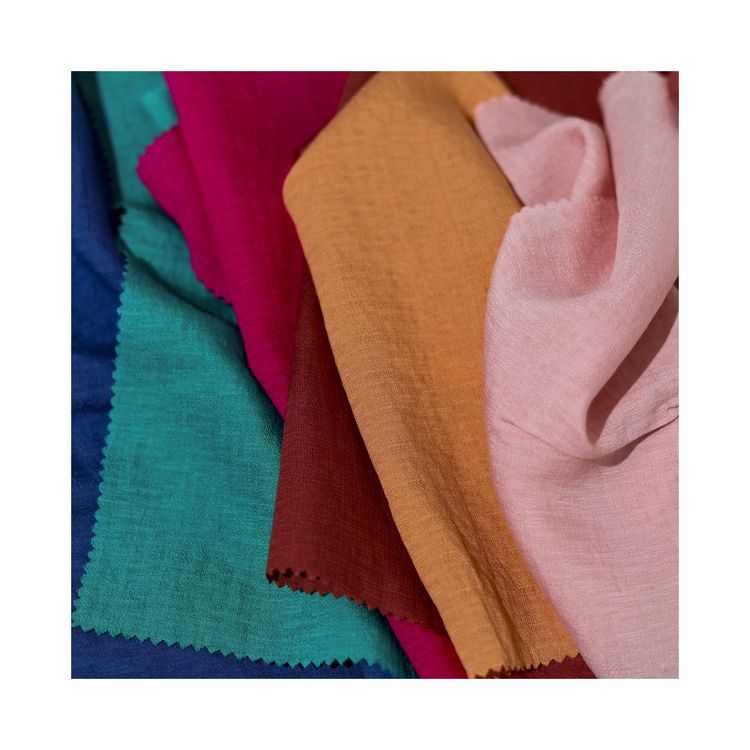 High Quality Practical Colorful Customization Lady Dresses Sleepwear Rayon Soft Fabric