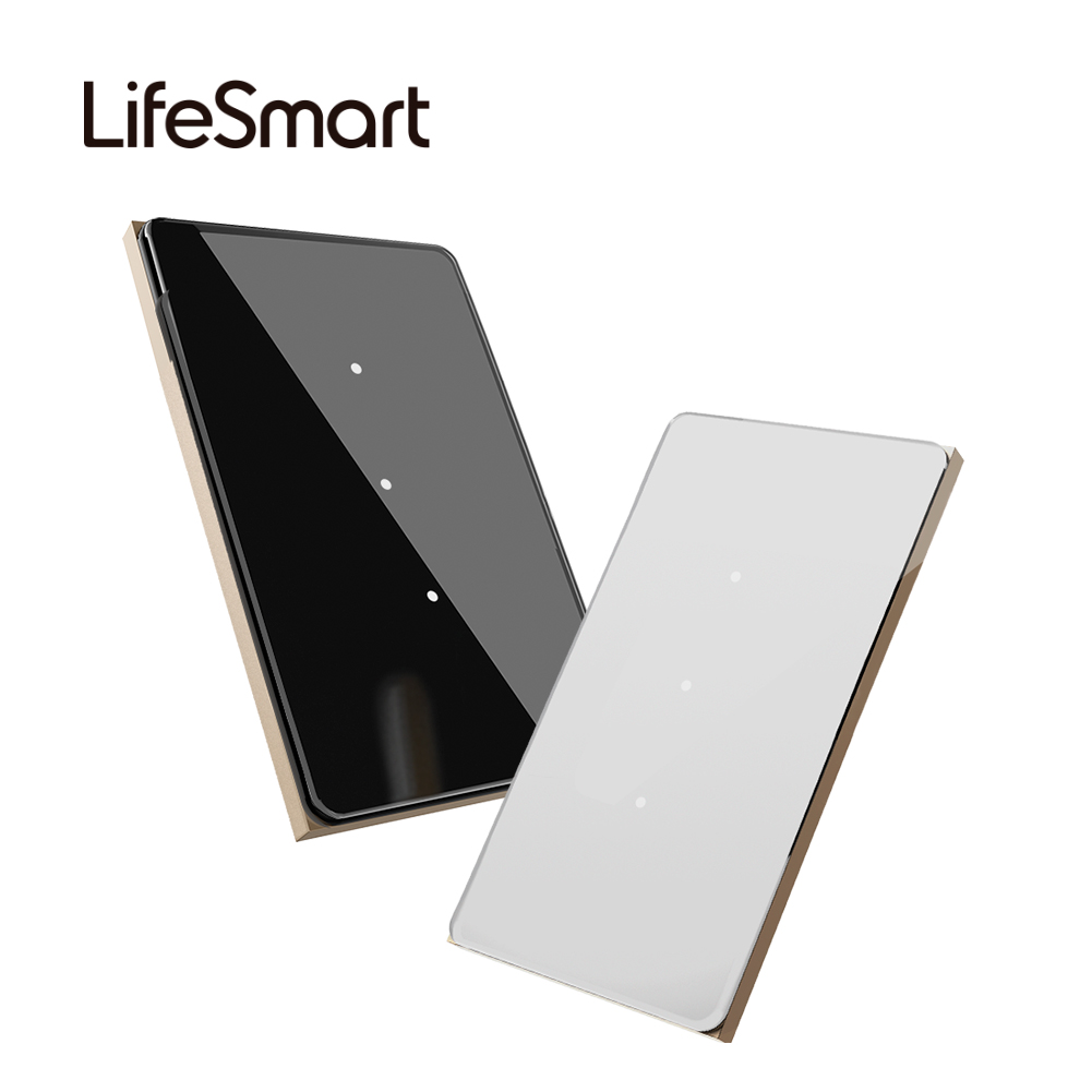Переключатель LifeSmart Moonstone 120, умный сенсорный настенный переключатель, работает с Apple Homekit и Google Assistant и Amazon Alexa
