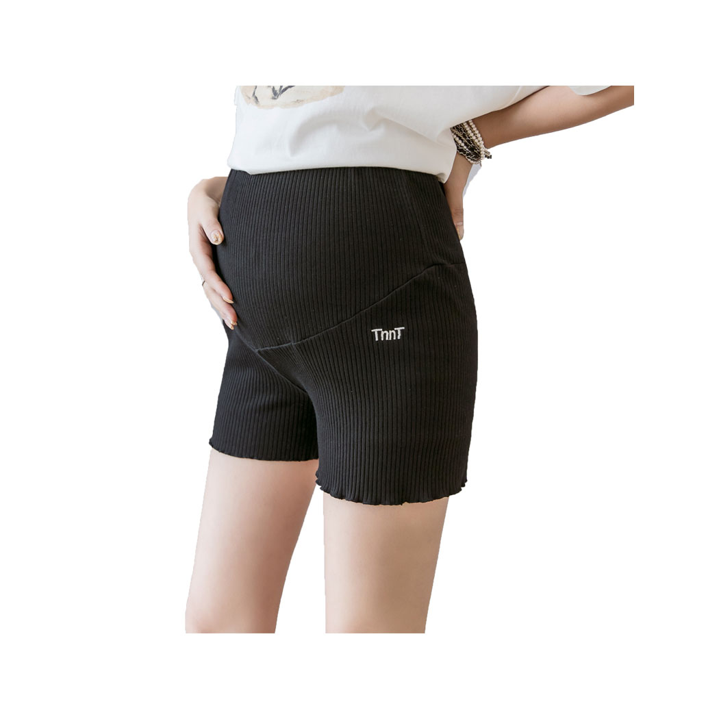 Maternity Belly Lift Bottoming Boxer Pants Maternity Yoga Shorts Women'S High-Waist Pants Wholesale