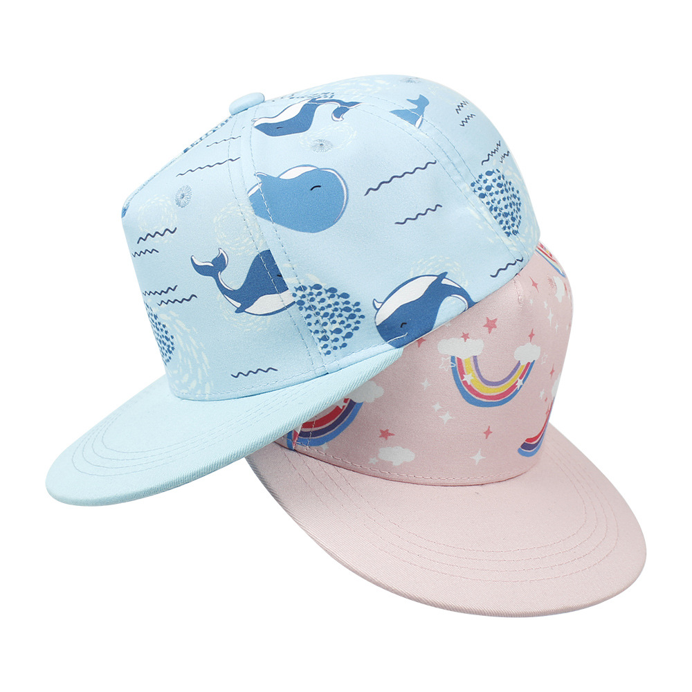 Instock free shipping custom child boy girl snapback cap baseball flat brim kids boys infant snap back hats