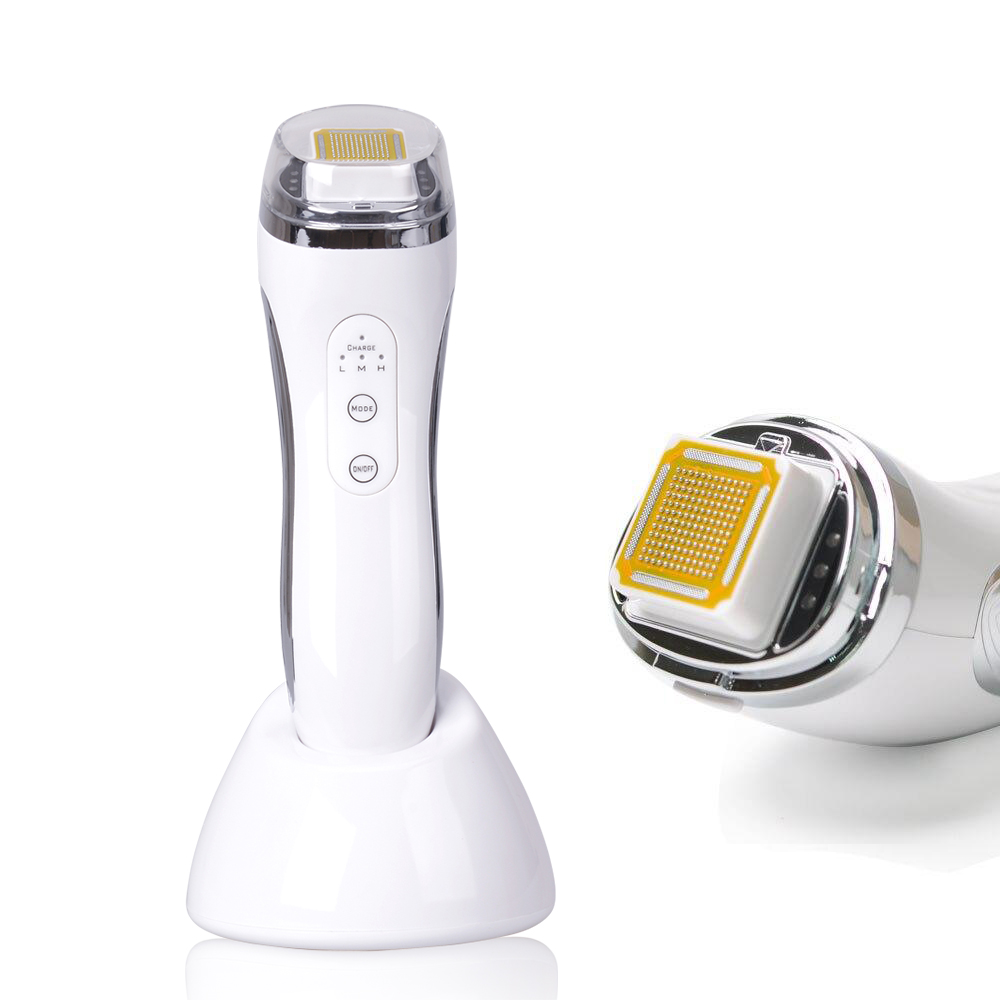 Ультразвуковой двухполярный RF Microneedling радиочастота лифтинг лица оборудование подтяжки кожи крем для лица против морщин и машина для лица