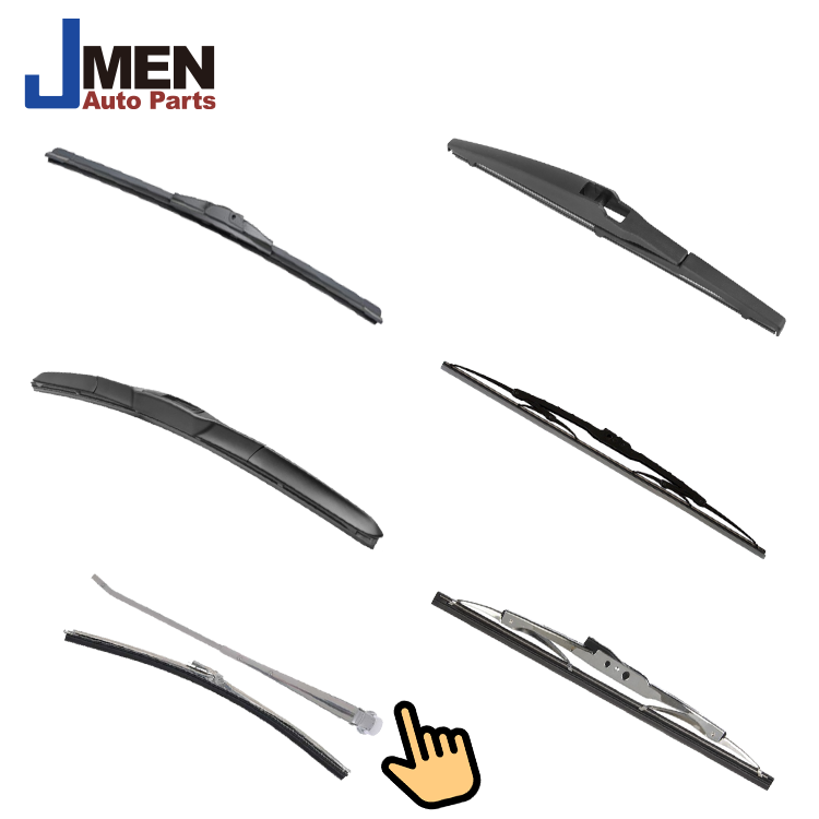 Jmen for Mercedes Benz CLS CLASS W219 W218 Beam Wiper Blade Standard Hybrid Auto Accessories Seal Arm Parts