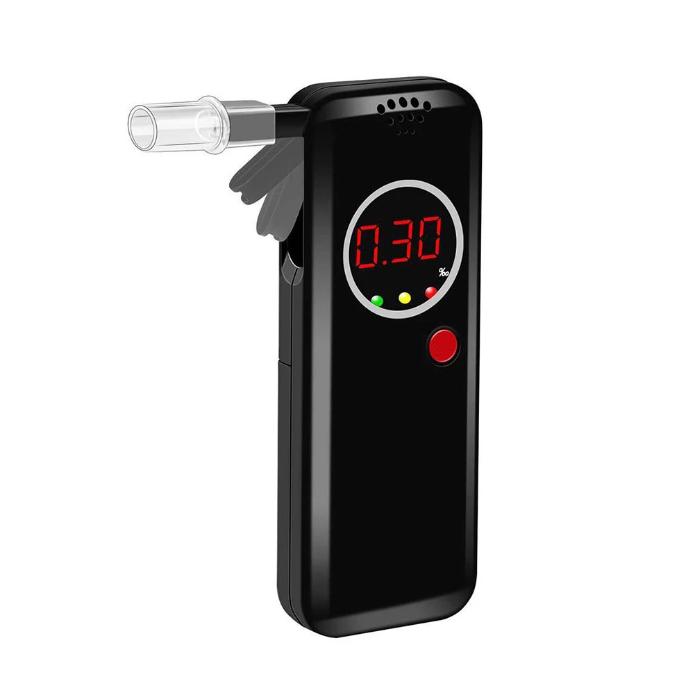 Amazon Hot Selling Alcohol Tester AD6000 Breathalyzer Analyzer Detector Alcohol Breath Tester Mouthpiece OEM Factory Price