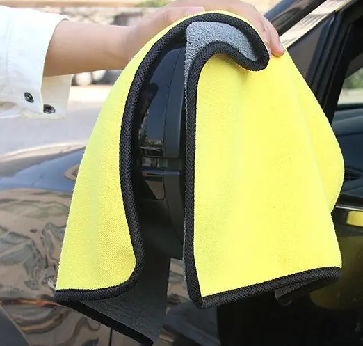 Drying Cleaning Microfiber Car Washing Towel Double-side for Car Cleaning