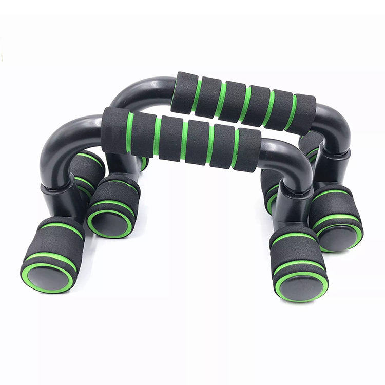 Gym H Shaped Foam Push Up Bars Stands with OEM Package