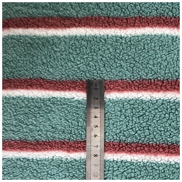 100% polyester faux fur low pile plush fabric shu velveteen printed custom sherpa fabric