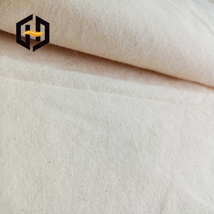 Greige Fabric Manufacture 100% Custom Cotton Warp Cloth Lining Fabric For Sale