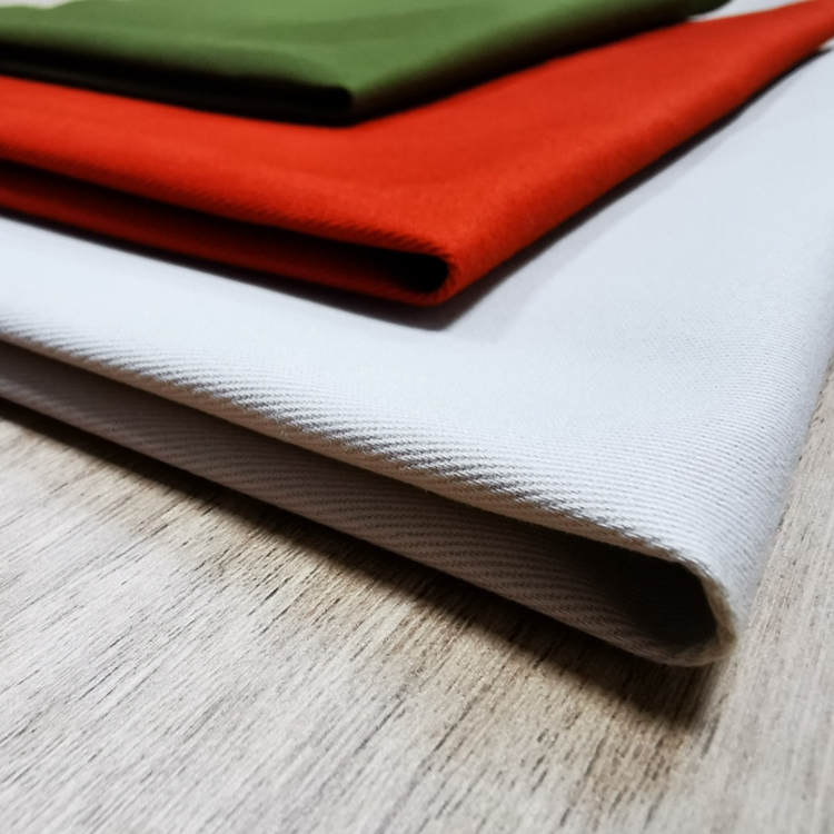 Custom 100% Cotton Brushed Twill Fabric High Quality 100% Pure Cotton Fabric Dyed Cotton Brushed Twill Fabric