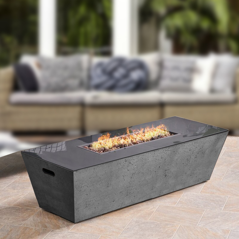 Outdoor Propane Gas Garden Fire Pit Table
