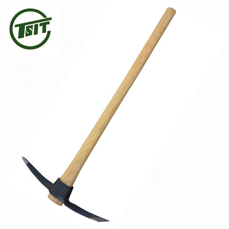 P406 Перу Mattock палочки с деревянной ручкой