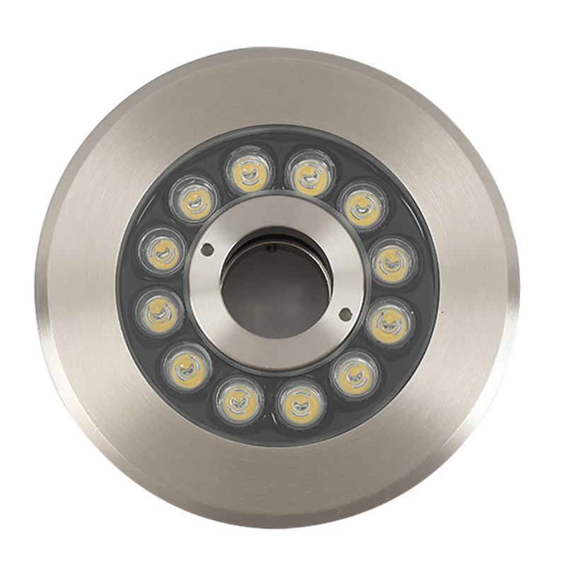 Stainless Steel LED Fountain Lights RGBW Colorful Outdoor Waterproof IP68 Underwater Lamps AC/DC 12V/24V Landscape Pool Lights