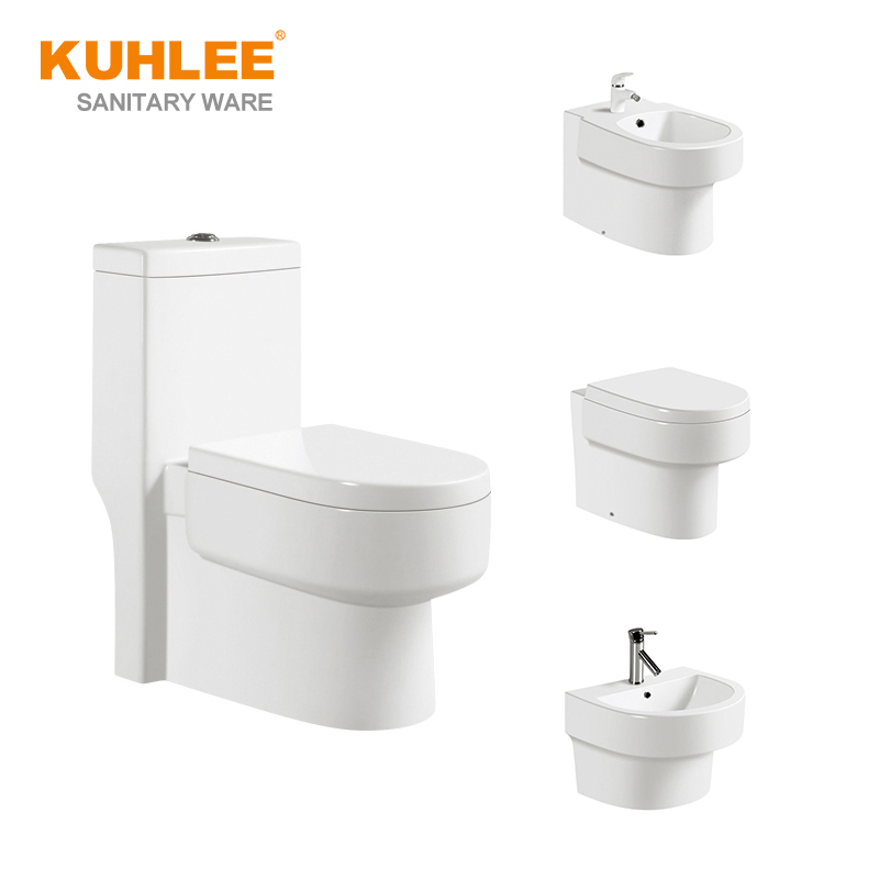 Wholesale Complete Ceramic Sanitary Ware Bathroom Suites Wc Toilet With Sinks Bidet Sets