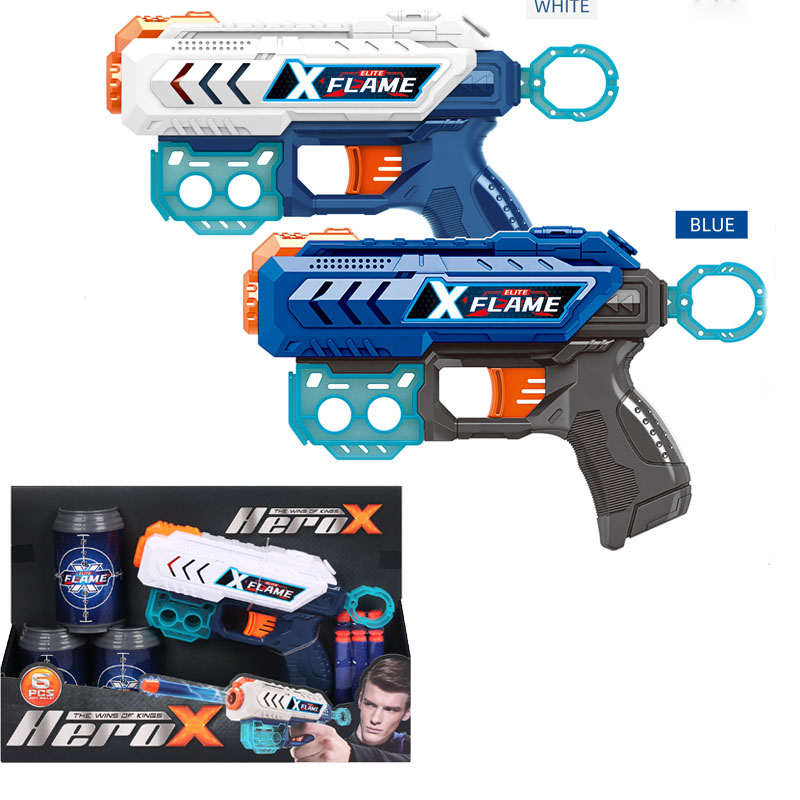 China Wholesale Kids Outdoor Toys Air Shooting Game Foam Bullet Toy Gun Soft Blaster Toy Guns for Boys
