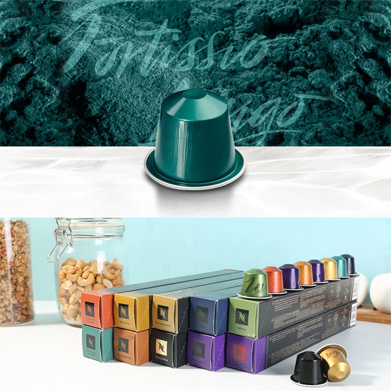 Капсулы для кофе, 15 мл, пустые алюминиевые капсулы nespresso с крышками из фольги