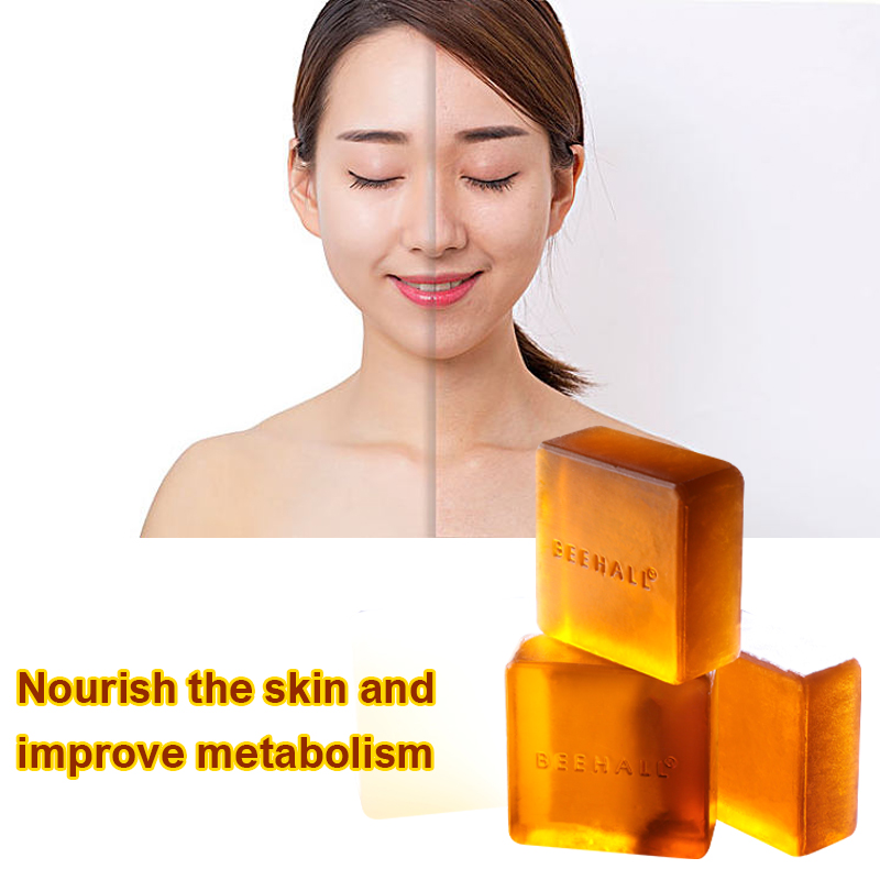100g Removal Pimple Pore Acne Treatment Sea Salt Soap Goat Milk Moisturizing Glycerin Honey Soap Base Whitening