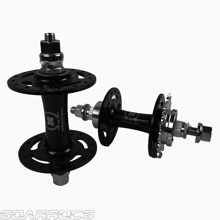 SoarRocs NovatecA165/A166, шоссейный велосипед, фиксированная шестерня, сплав, CNC, 17 Зубцов, J-образный крюк, трековая колесная ступица 20h, 24h, 32h, трековые велосипедные ступицы