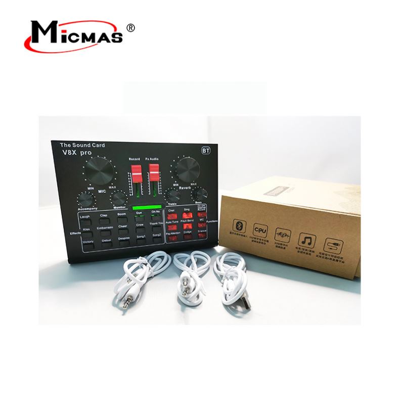 Внешняя звуковая карта Micmas, сделано в Китае