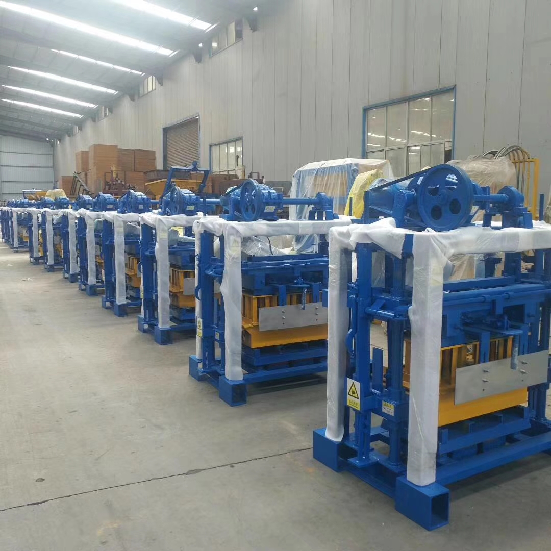 cement hollow brick press production line making manufacturing machines for sale list