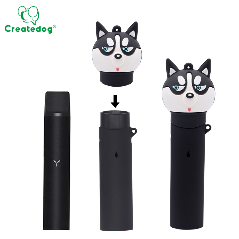 Createdog оптовая продажа vape pen pods силиконовый защитный чехол/Чехол/сумка/чехол для Relx 1-го поколения в наличии