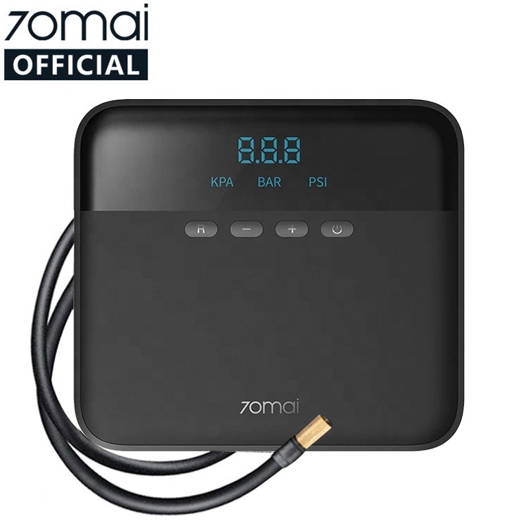 Original LED Screen Xiaomi 70 mai air pump Car Tire Inflator Auto Tyre Mini Portable Compressor Lite 70mai Air Compressor