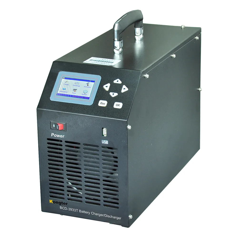 Kongter battery regenerator with charging discharging and regeneration in complete unit for battery maintenance