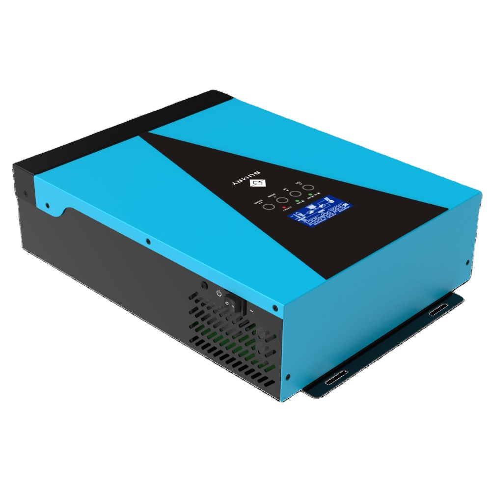 Солнечный инвертор 3KVA 2400W 24V до 220V 230V со слежением за максимальной точкой мощности, 60A