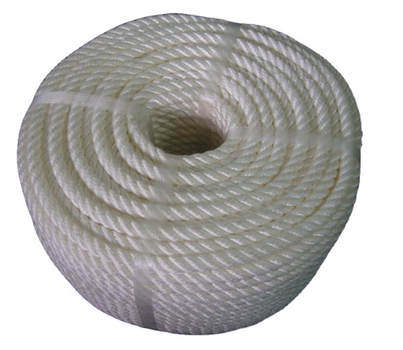 high quality 3 strands pp danline rope for marine
