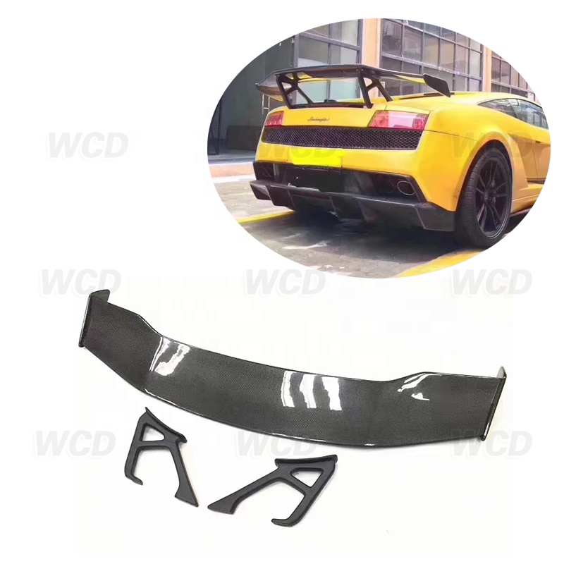 Стильный спойлер DMC из углеродного волокна для Lamborghini Gallardo LP550 560 570, спойлер багажника, крыло, автомобильные аксессуары