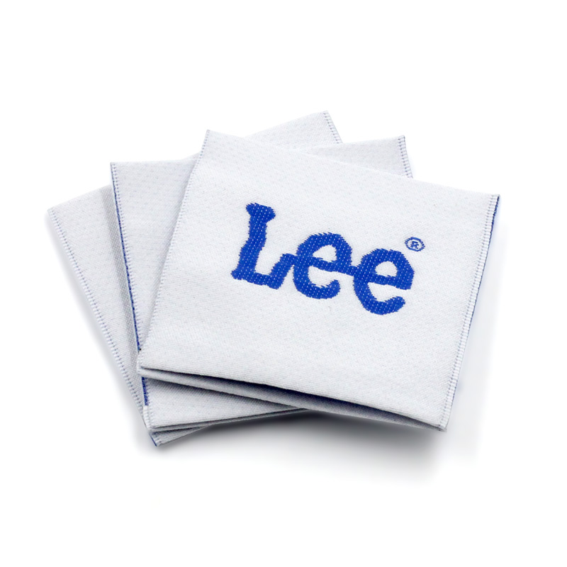 High Quality Damask Tagsfor Clothes Fabiani Clothing Custom Tag White Woven Label