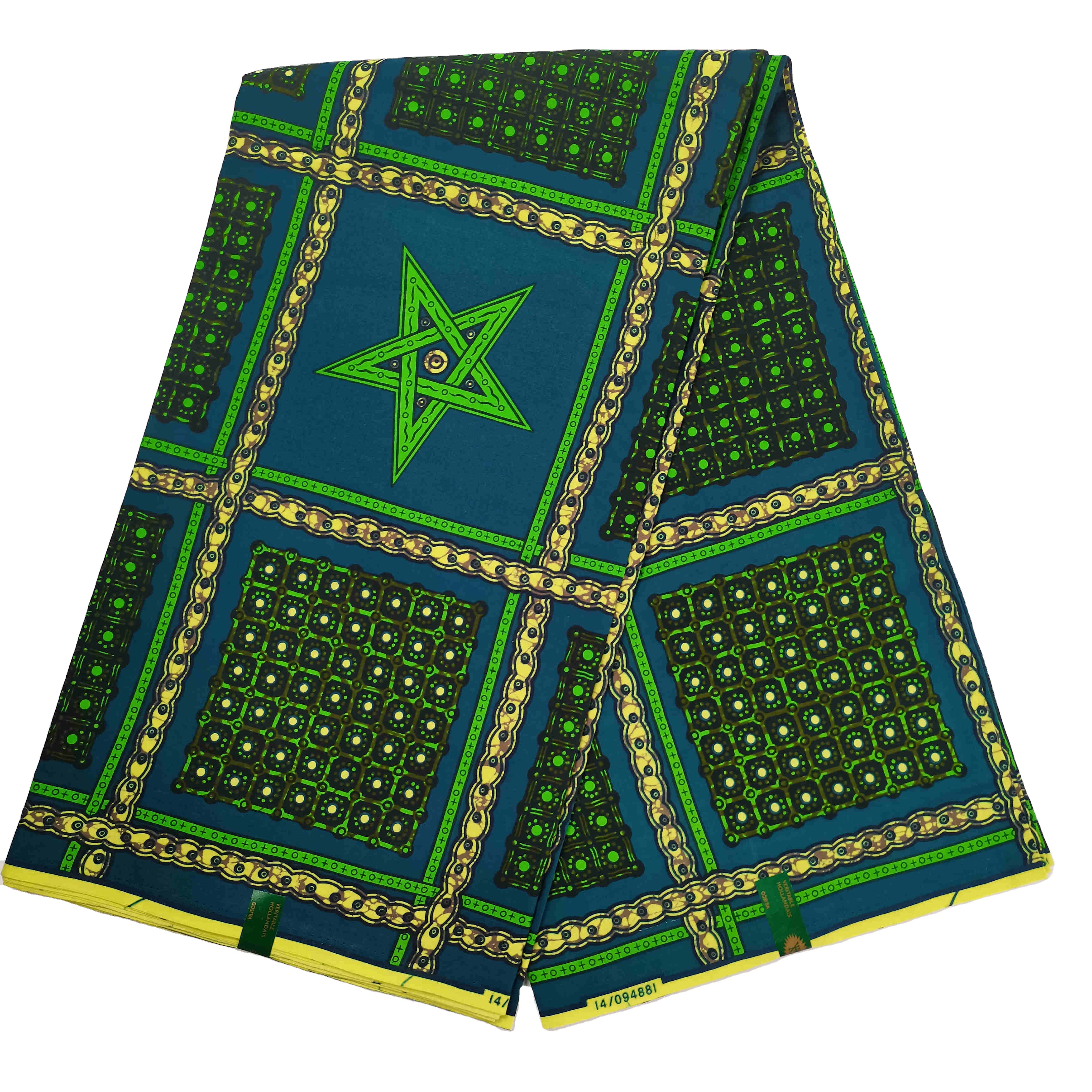 New Ankara Fabric African Real Wax Print Ghana Kente Cloth Veritable Wax Tissu Africain Nigeria Wax Batik Fabric