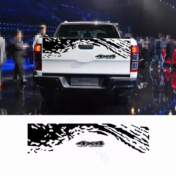 Фабричное ремесло 4x4 Автомобильный кузов хвост для пикапа грузовика Переводные картинки для внедорожника резервный токарный станок декоративные наклейки