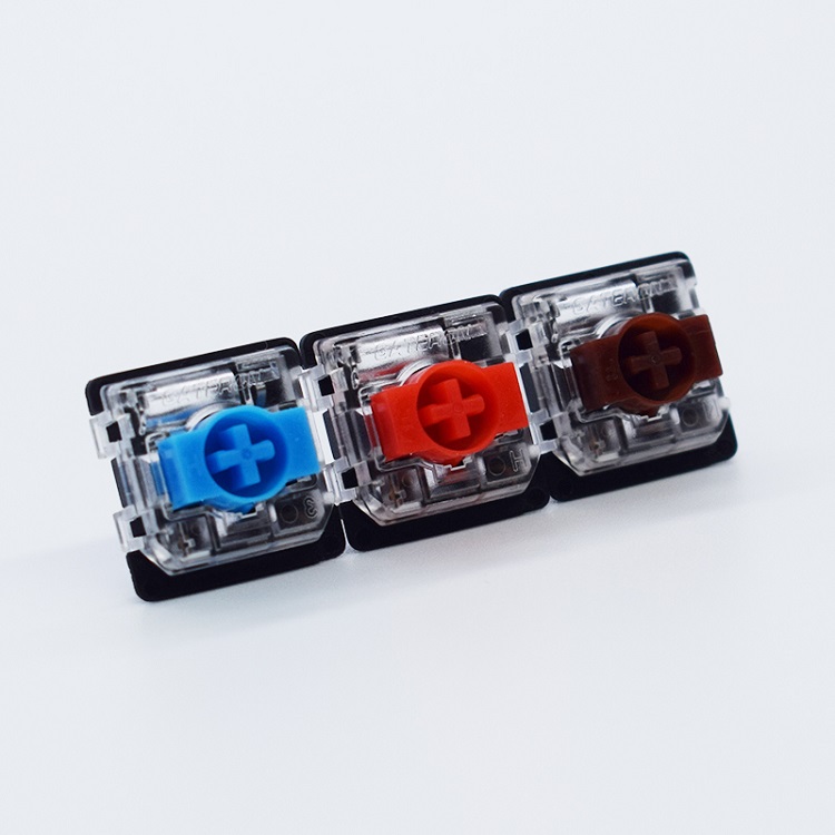 GATERON KS-33 коричневый красный синий DIY RGB SMD Индивидуальные Горячая замена ноутбука Новое поступление игровая Механическая низкий профиль переключатель клавиатуры