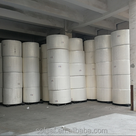 Tissue Paper Jumbo Rolls Toilet Rolls 100% Virgin Original Bamboo Pulp Raw Material