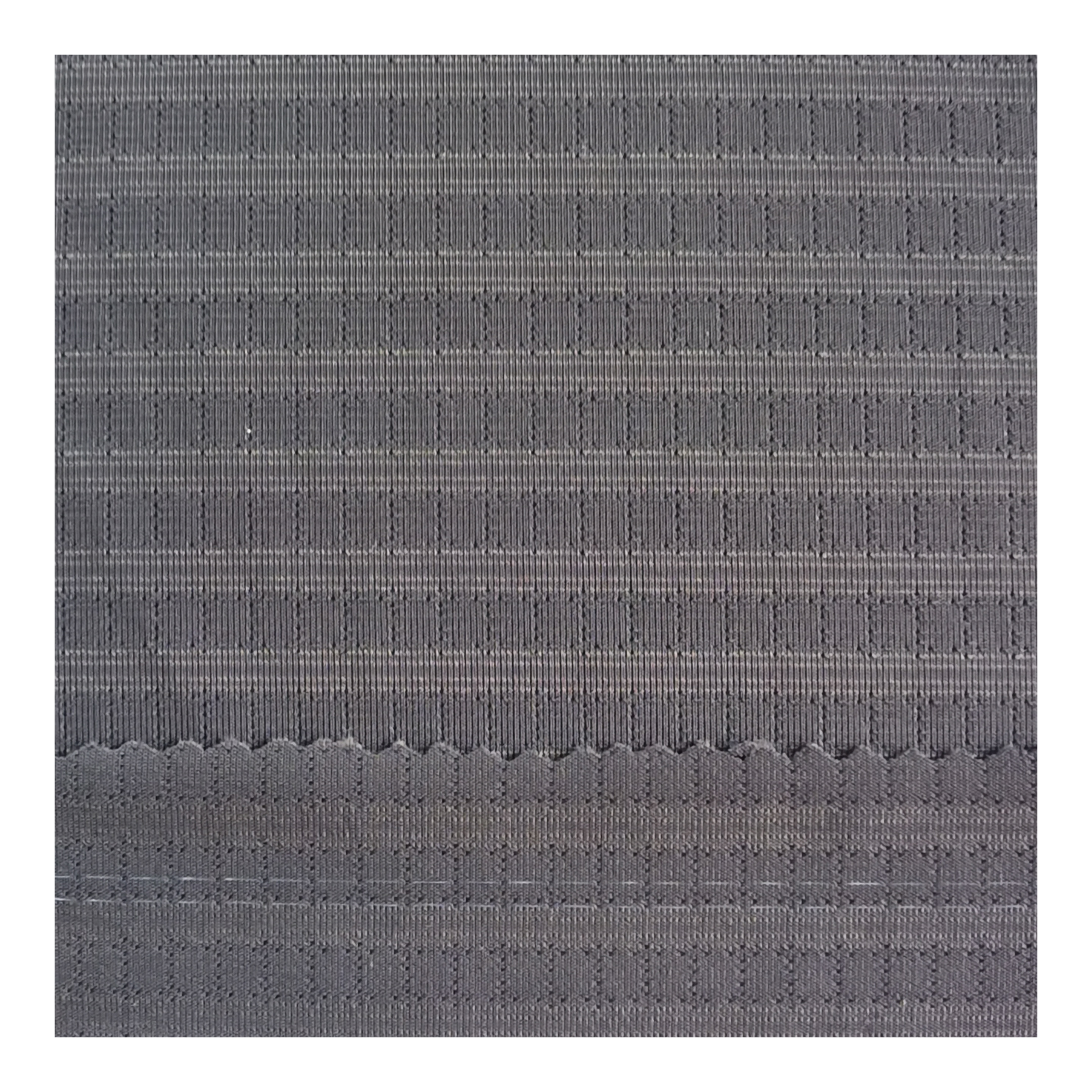 Double Color 90% Nylon10%Spandex 170GSM Cool touch T-shirt Jacquard Fabric