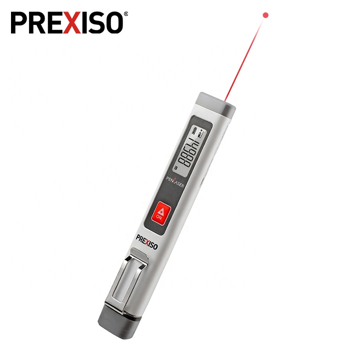 PREXISO Household Laser Distance Measure Tool Set DIY 4AA High Quality 360-Degree Cross Line Laser 15m Pen Laser