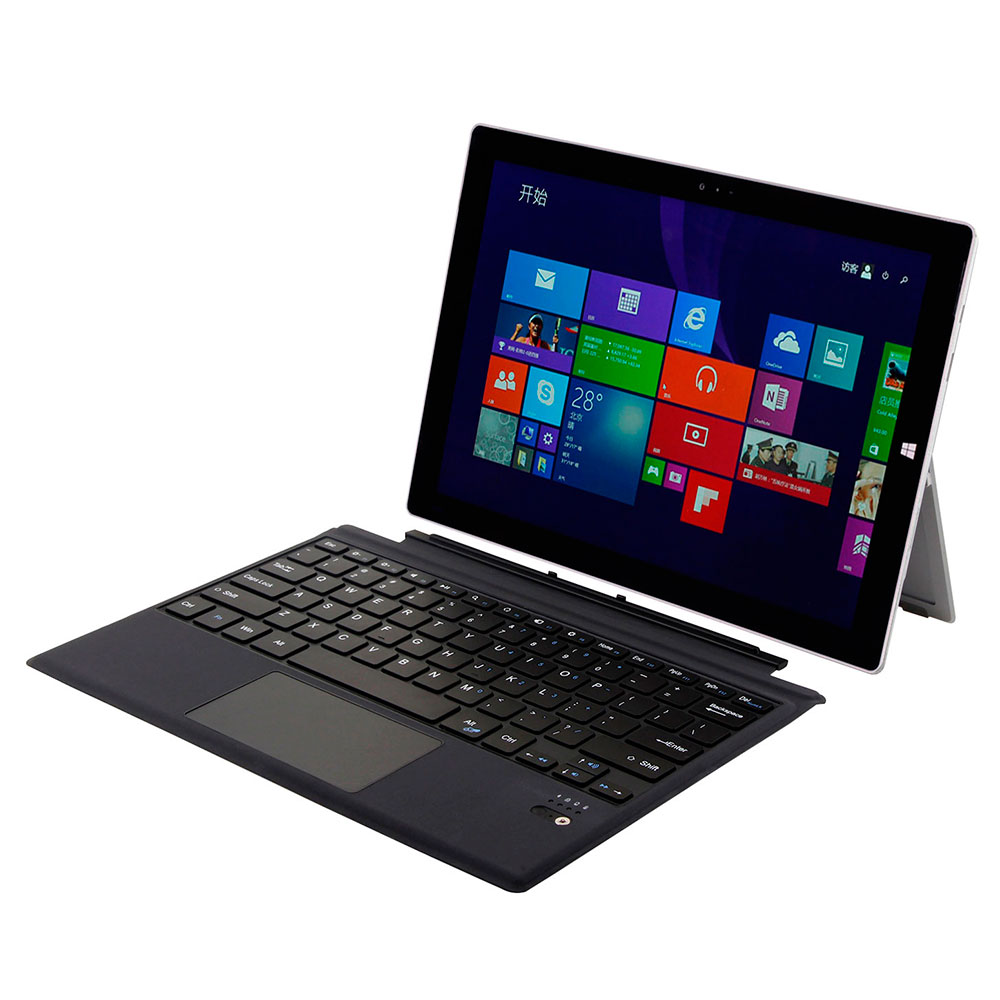 Multi-functional touch pad 12.3 Inch Wireless Bluetooth Smart Keyboard Cover For Surface Pro 3/4/5/6/7/8 Magic Keyboard