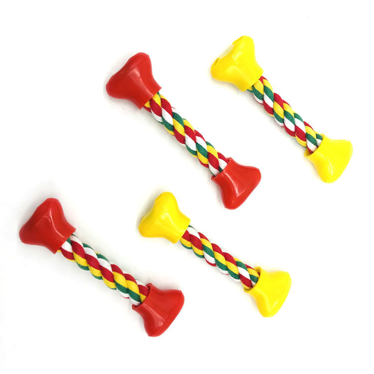 Popular Dog Large Rope Chew Toy Cotton Rope Teeth Cleaning Pet Dog Toy