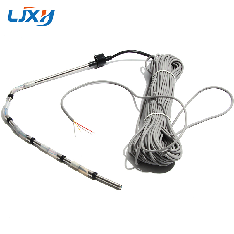 LJXH Solar Energy Water Heater Parts Silicon Water Temperature Level Sensor 2 Cores Side-Mounting Series Cable 30M
