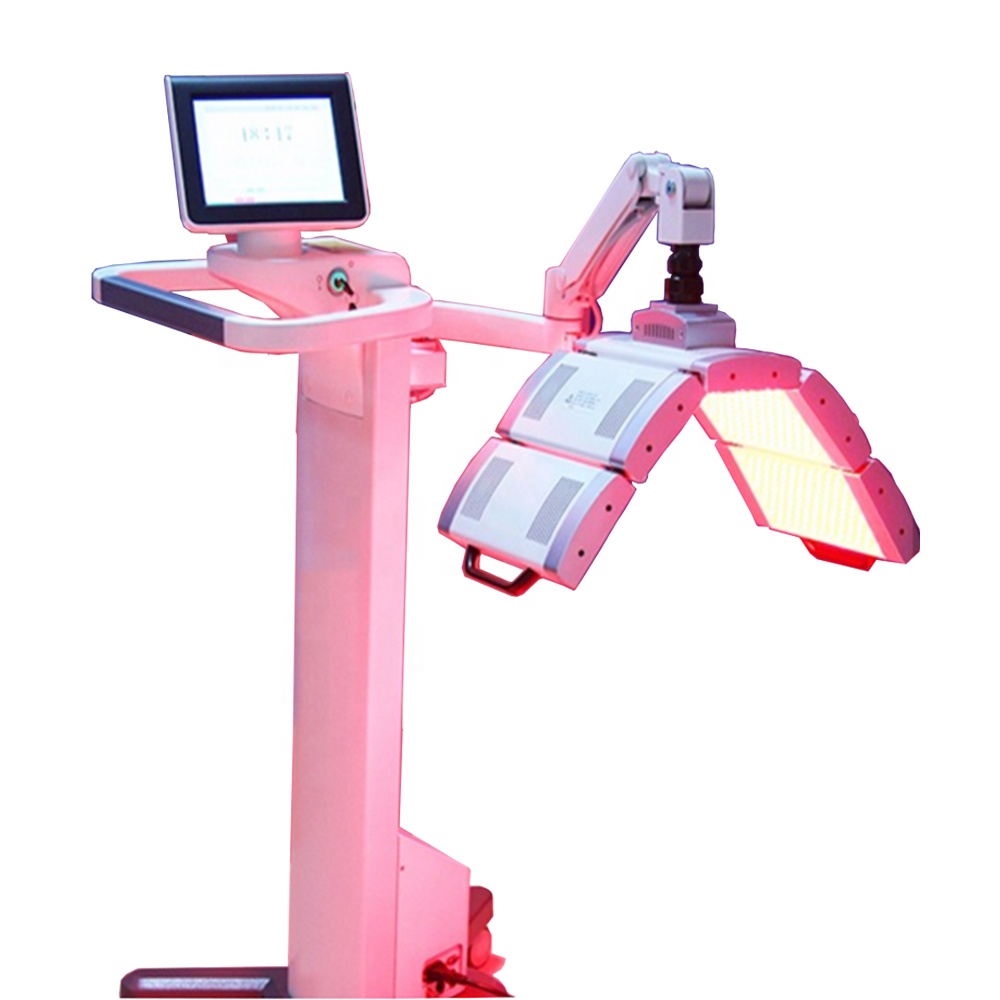 2021 sincoheren most professional pdt facial light skin care phototherapy medical device with led red yellow blue light