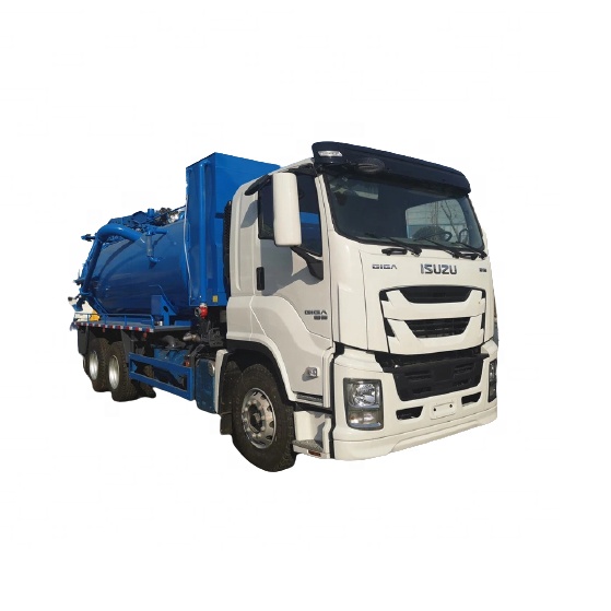Продажа японских вакуумных танкеров Isuzu giga 18m3