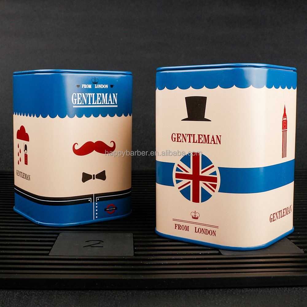 Salon Hairdresser Barber Recycling Storage Blade Box Metal Tin Waste Disposable Sharp Barber Razor Blade Disposal Container